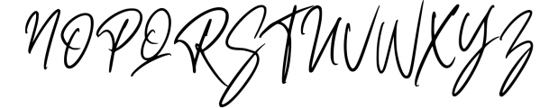 Marfimo Signature 1 Font UPPERCASE