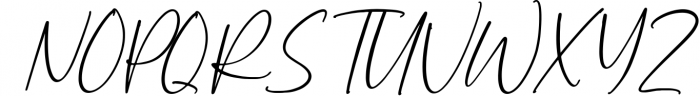 Margaretha Signature - Handwritten Script Font 1 Font UPPERCASE