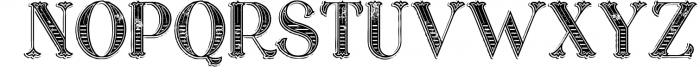 Marin - Victorian Font 5 Font UPPERCASE