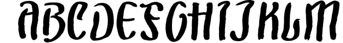Markos Brush Typeface 2 Font UPPERCASE