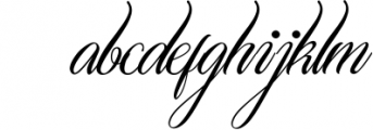 Marmoreal Decorative Script Font LOWERCASE