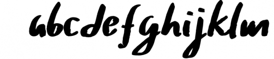 Martha Brush Typeface 30 OFF Font LOWERCASE