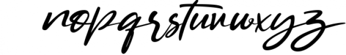 Marthina - Handwritten Font Font LOWERCASE