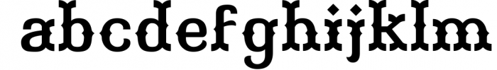 Martinez Typeface 1 Font LOWERCASE