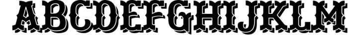 Martinez Typeface Font UPPERCASE