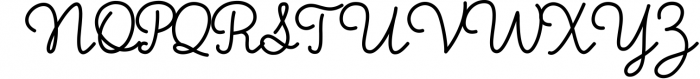 Marvelous Peach | handwritten font Font UPPERCASE