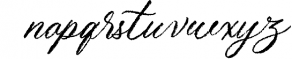 Maryatha SVG Font Font LOWERCASE