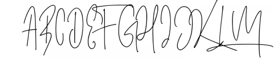 Masstro Signature Typeface 1 Font UPPERCASE