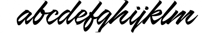 Matheo -bold script lettering 1 Font LOWERCASE