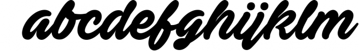 Matheo -bold script lettering Font LOWERCASE