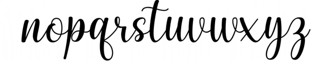 Maudy love Font LOWERCASE