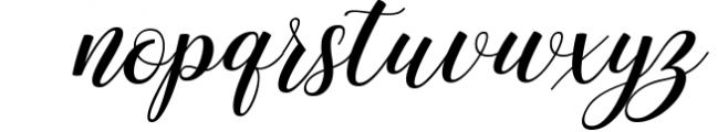 Maulydia Script Font LOWERCASE