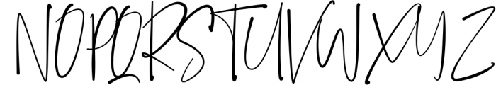 Maveline - A Modern Signature Font Font UPPERCASE