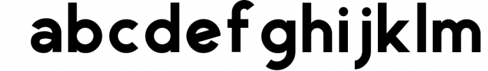Maximus Sans - A Geometric Sans family of 8 Fonts 1 Font LOWERCASE