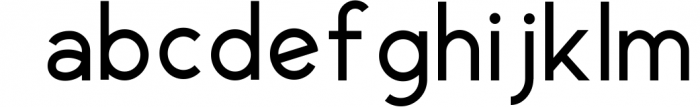 Maximus Sans - A Geometric Sans family of 8 Fonts 4 Font LOWERCASE