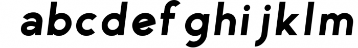 Maximus Sans - A Geometric Sans family of 8 Fonts Font LOWERCASE