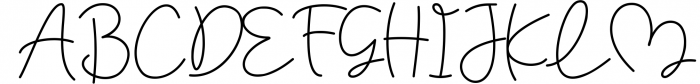 May Lova 2 Font UPPERCASE
