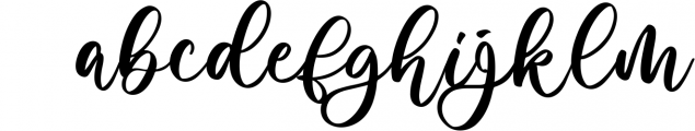 Maya and Adam - A Couple Script Font Font LOWERCASE