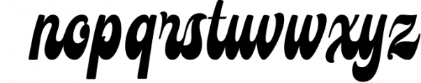 Mayburn - Bold Script Font LOWERCASE