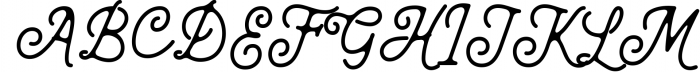 Mayhena Monoline Font Font UPPERCASE