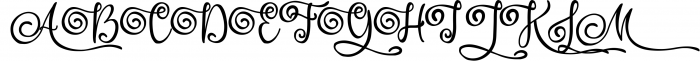 Maylane | Loving Font Font UPPERCASE