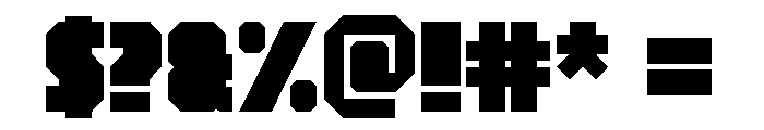 MADE IN BRISTOL Regular Font OTHER CHARS