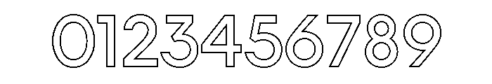 MADE INFINITY Outline Personal Use Regular Font OTHER CHARS