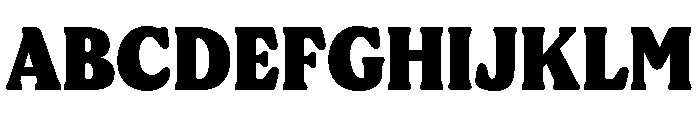 MADE Mountain Regular Font UPPERCASE