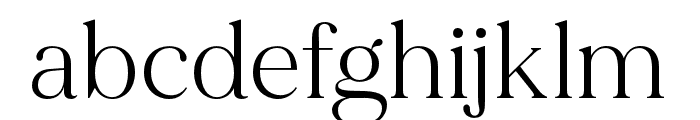 MADEMirage Font LOWERCASE