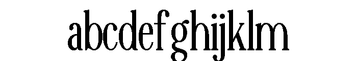 MAERISON SERIF Regular FONT