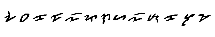 MAGINUO Font UPPERCASE