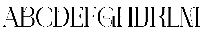 MARGARETH Font UPPERCASE