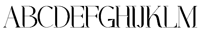 MARITIME DEFENSE DEMO REGULAR Font UPPERCASE