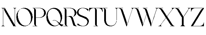 MARITIME DEFENSE DEMO REGULAR Font UPPERCASE