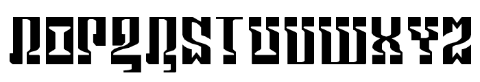 MARSHOSBN Font LOWERCASE