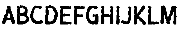 MARXIN Font UPPERCASE