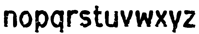 MARXIN Font LOWERCASE