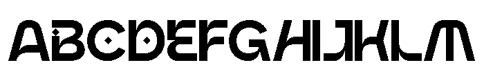 MASSIVE OCEANS DEMO REGULAR Font UPPERCASE