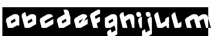 MASTER-Inverse.otf Font LOWERCASE