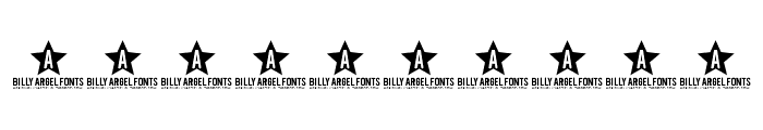 MASTERPLAN Billy Argel fonts All Rights Reserved personal use only Font OTHER CHARS