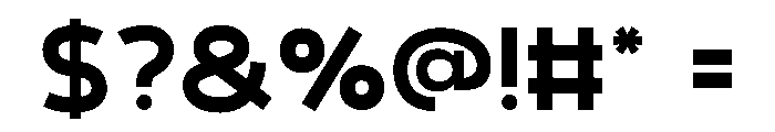 MATCHBOX1 Font OTHER CHARS
