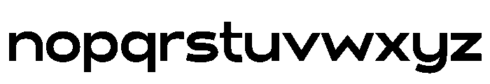 MATCHBOX1 Font LOWERCASE