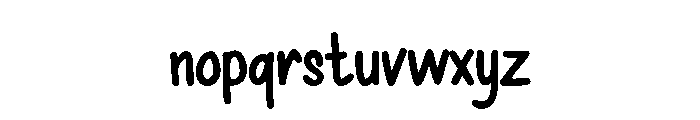 MATTEHEK FREE Font LOWERCASE