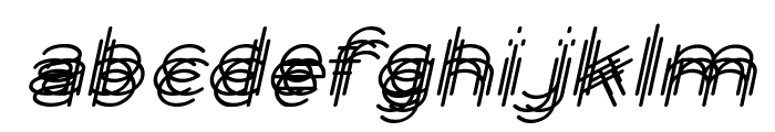 MAVERICK Italic Font LOWERCASE
