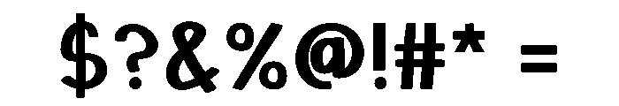 MAVERICK2 Font OTHER CHARS