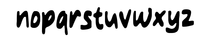MAXIMAL Font LOWERCASE