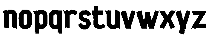 Mabar Font LOWERCASE