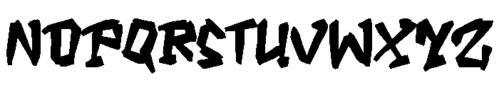 Maben Font UPPERCASE
