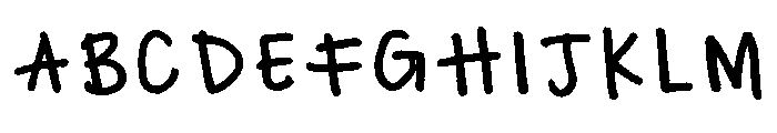 Macady Regular Font UPPERCASE