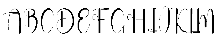 Macchiato Font UPPERCASE